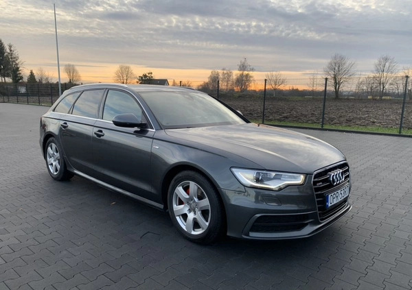 Audi A6 cena 69999 przebieg: 185231, rok produkcji 2014 z Głogówek małe 79